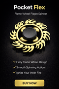 Inferno Halo: Flame Wheel Spinner